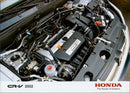 Honda CR-V vehicle with a 2.2-liter i-VTEC DOHC engine. - Vintage Photograph