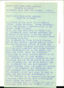 The Royal Navy's Brave Borderer, the world's fastest warship, completes a demonstration in the Salent today, reaching speeds of over 50 knots. - Vintage Photograph