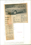 The UHK 347E 3x2 estate model is the first British estate car that was designed independently and offers increased load space. - Vintage Photograph