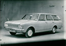 The UHK 347E 3x2 estate model is the first British estate car that was designed independently and offers increased load space. - Vintage Photograph