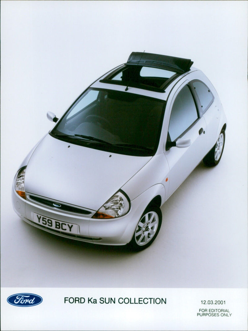 A Ford Ka car at the Summer Collection. - Vintage Photograph