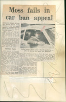 Stirling Moss - Vintage Photograph