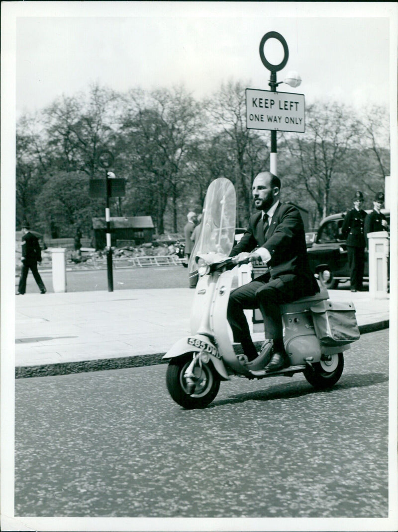 Stirling Moss - Vintage Photograph