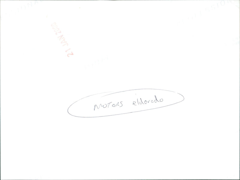 The 19 Cadillac Eldorado concept car is unveiled - Vintage Photograph