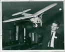 On September 25, 1965, model makers at Harwell Atomic Energy Research Establishment's Model Club held an exhibition showcasing their hand-built creations with intricate accuracy. - Vintage Photograph