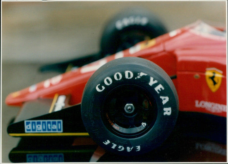 An aerial view of Feldall 640 Doingon, a model highway near Highway 40092 Eagle. - Vintage Photograph