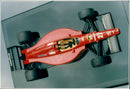 Nigel Mansell's Ferrari 640 at the Good Year Fiat Enimont Agip Race - Vintage Photograph