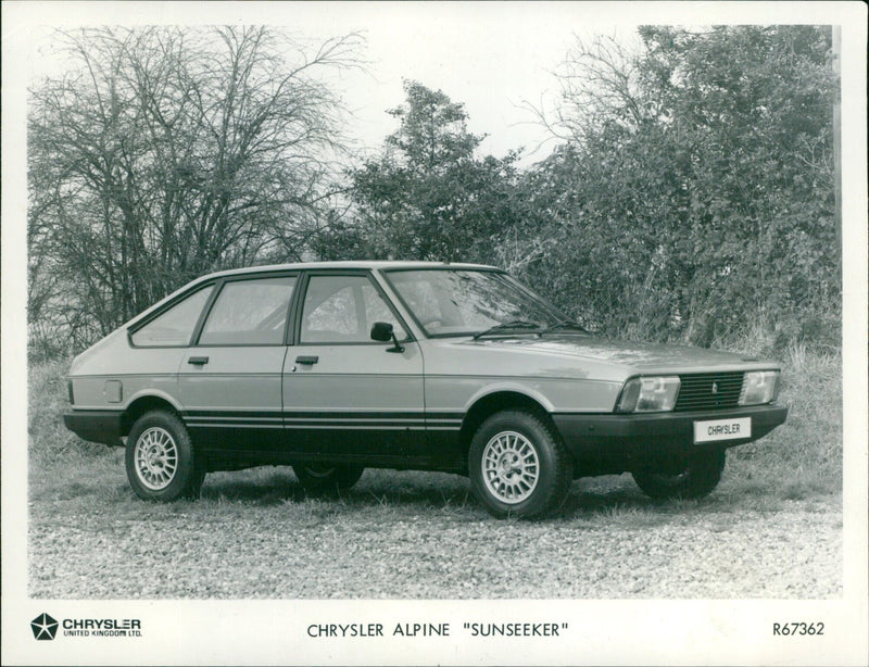 Chrysler Alpine Sunseeker - Vintage Photograph