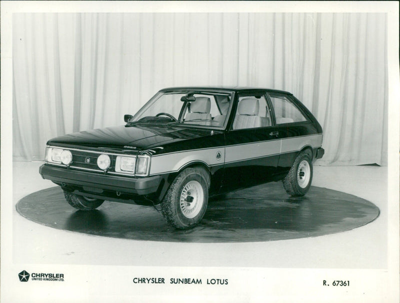 Chrysler Sunbeam Lotus - Vintage Photograph