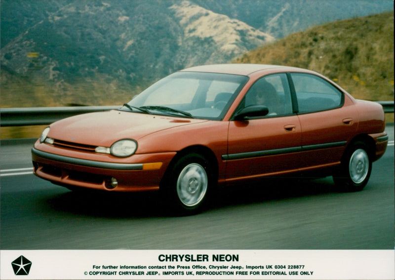 Chrysler Neon - Vintage Photograph