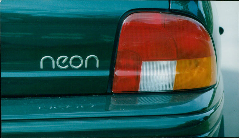 Chrysler Neon - Vintage Photograph