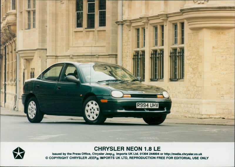 Chrysler Neon 1.8 LE - Vintage Photograph