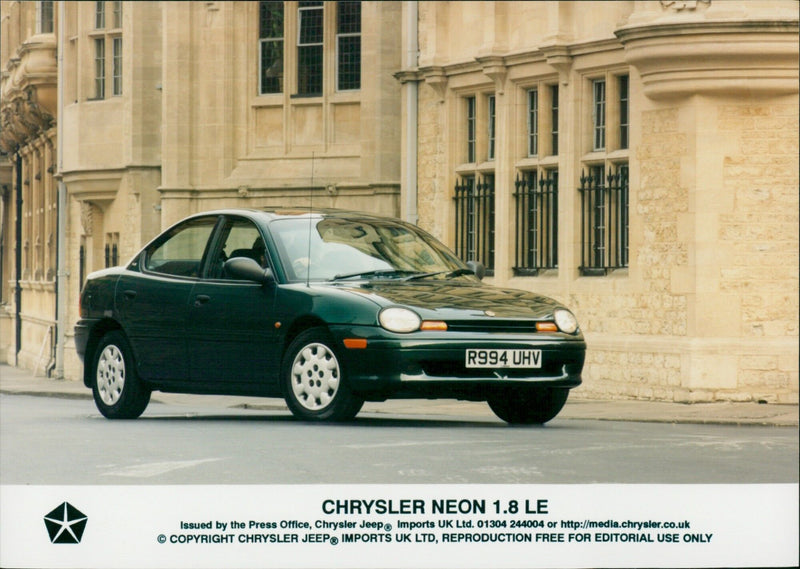 Chrysler Neon 1.8 LE - Vintage Photograph