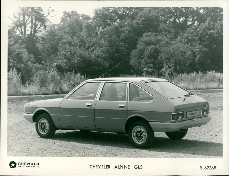 Motoring Car -Chrysler - Vintage Photograph