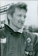 Racing driver Will Hay competes in a Renault Aler race. - Vintage Photograph