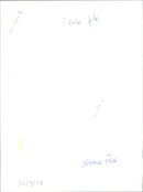 British racing driver Tim Harvey driving a Renault in London. - Vintage Photograph