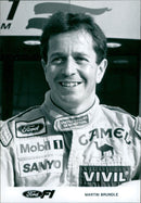 Martin Brundle - Vintage Photograph