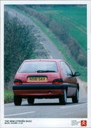The new Citroën Saxo model is unveiled. - Vintage Photograph