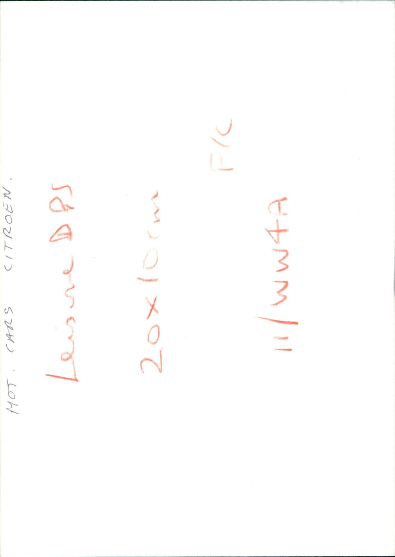 The new Citroën Xsara Coupé model is displayed in a promotional event. - Vintage Photograph