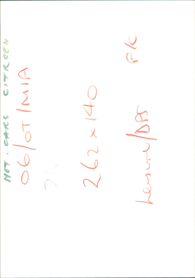 Citroën unveils its new XSARA model at a public event. - Vintage Photograph