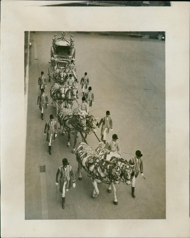 State Coaches - Vintage Photograph