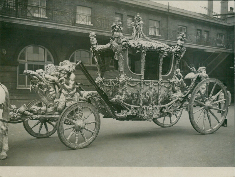 State Coach - Vintage Photograph