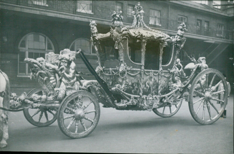 State Coach - Vintage Photograph