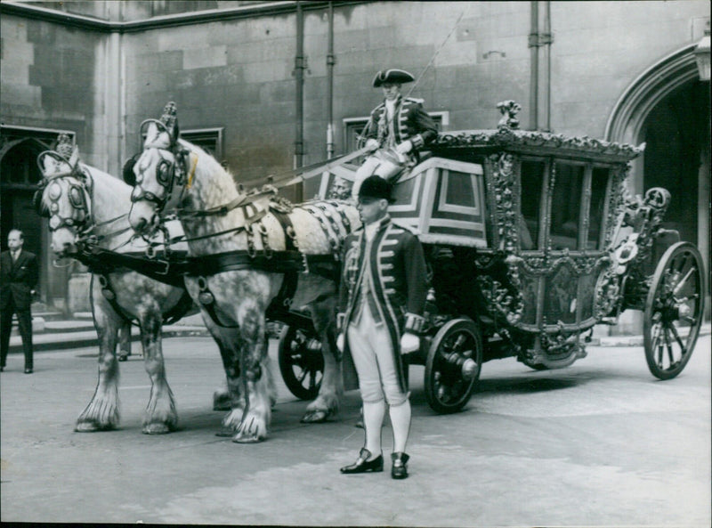 State Coach - Vintage Photograph