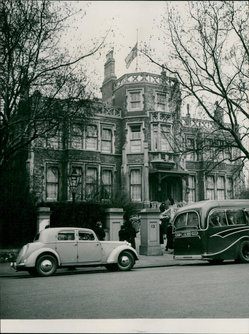 London Soviet Embassy - Vintage Photograph