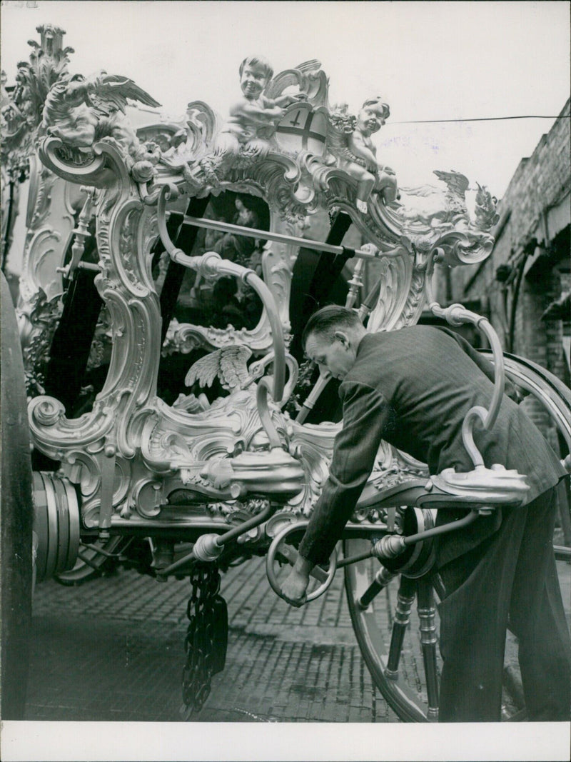 The Lord Mayor of London's State Coach - Vintage Photograph