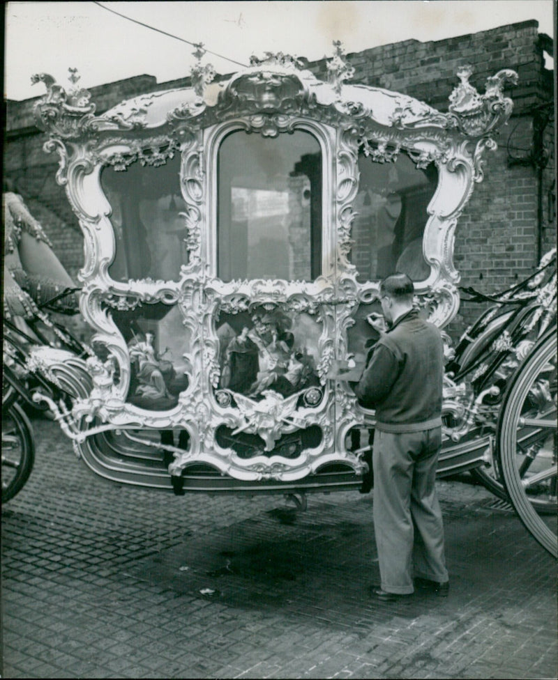 The Lord Mayor of London's State Coach - Vintage Photograph