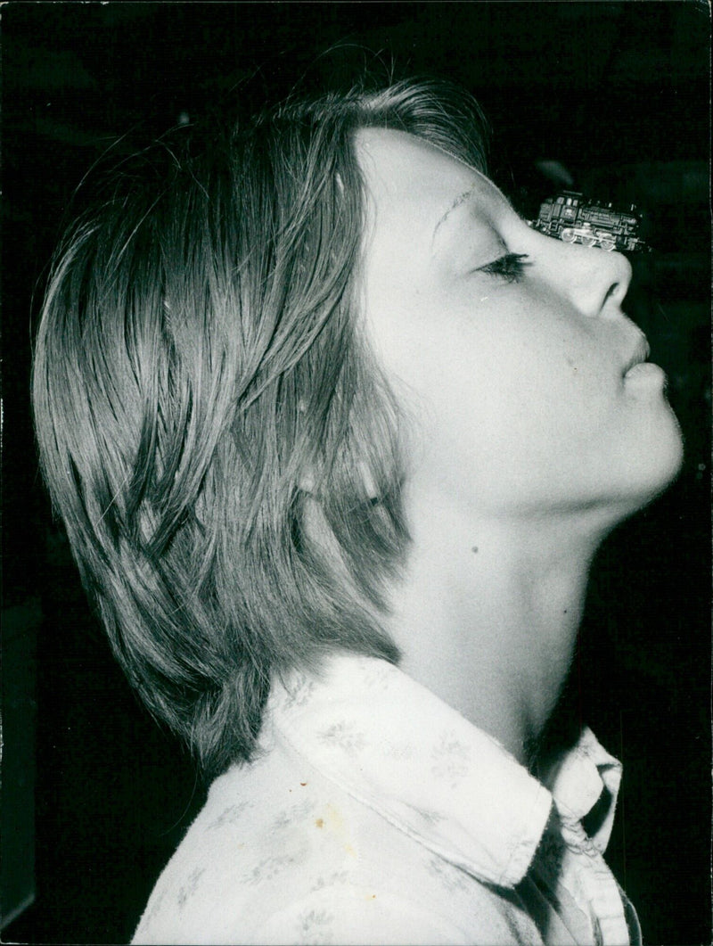 Model Railway Engine - Vintage Photograph