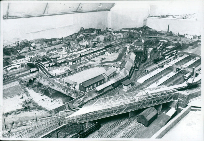 Middle Barton Model Railway - Vintage Photograph
