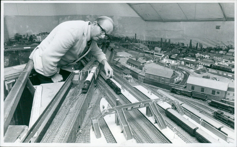 Middle Barton Model Railway - Vintage Photograph
