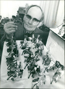 Princess Diana and Prince Charles on their wedding day in St. Paul's Cathedral, London. - Vintage Photograph