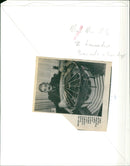 Model of Jacob Studt's Mont Blanc built by Donald Lewendon - Vintage Photograph