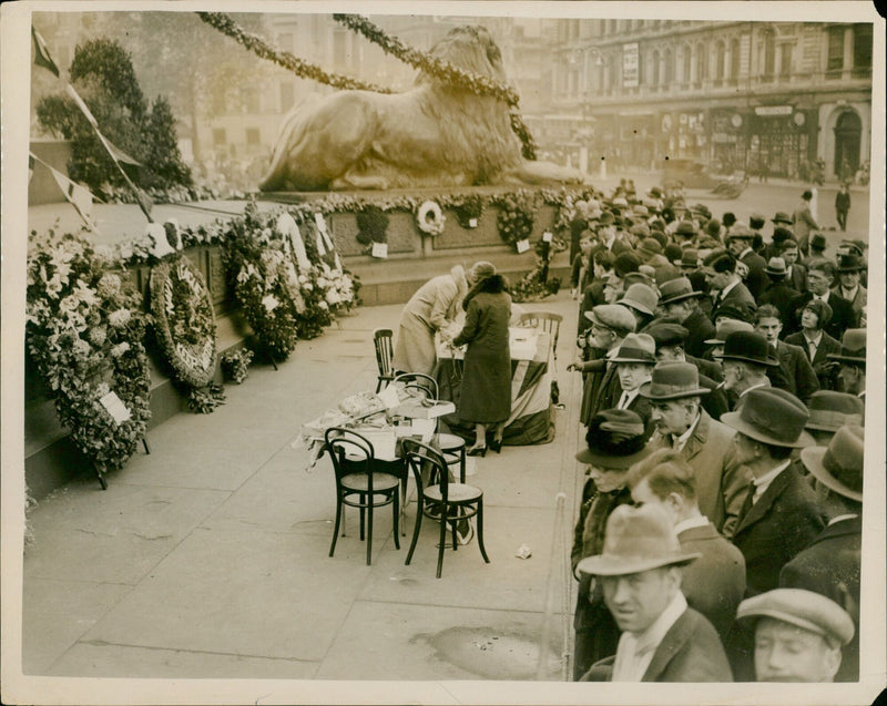 Trafalgar Square - Vintage Photograph