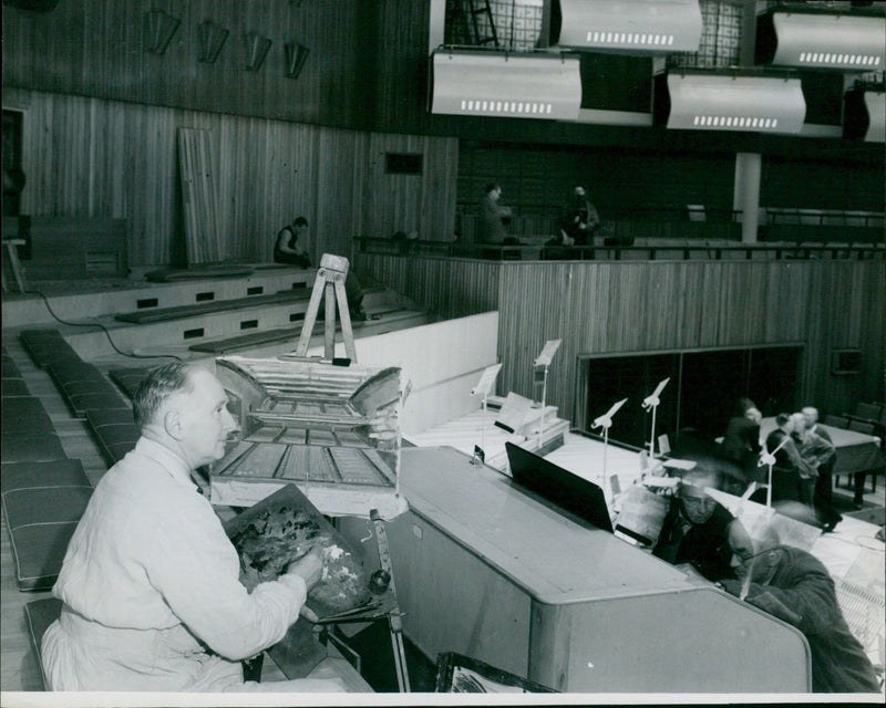 Festival Concert Hall - Vintage Photograph
