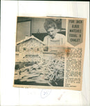 Matchstick Models - Vintage Photograph