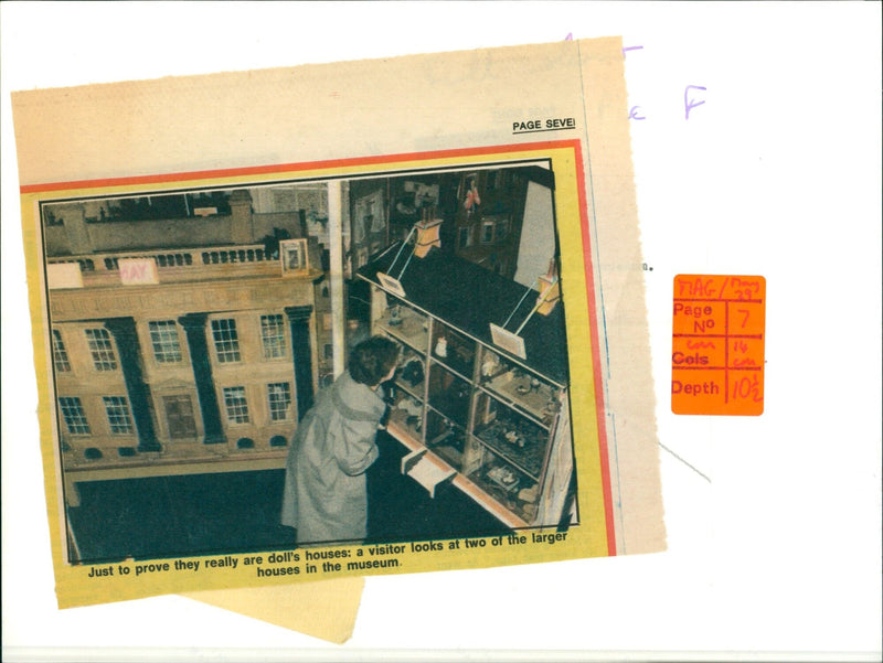 Model House - Vintage Photograph