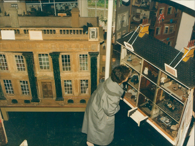 Model House - Vintage Photograph
