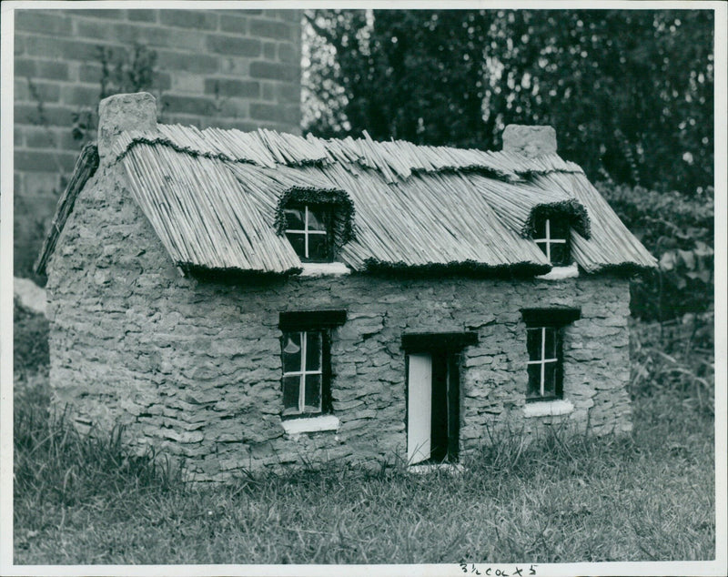 Models: Villages and Buildings - Vintage Photograph