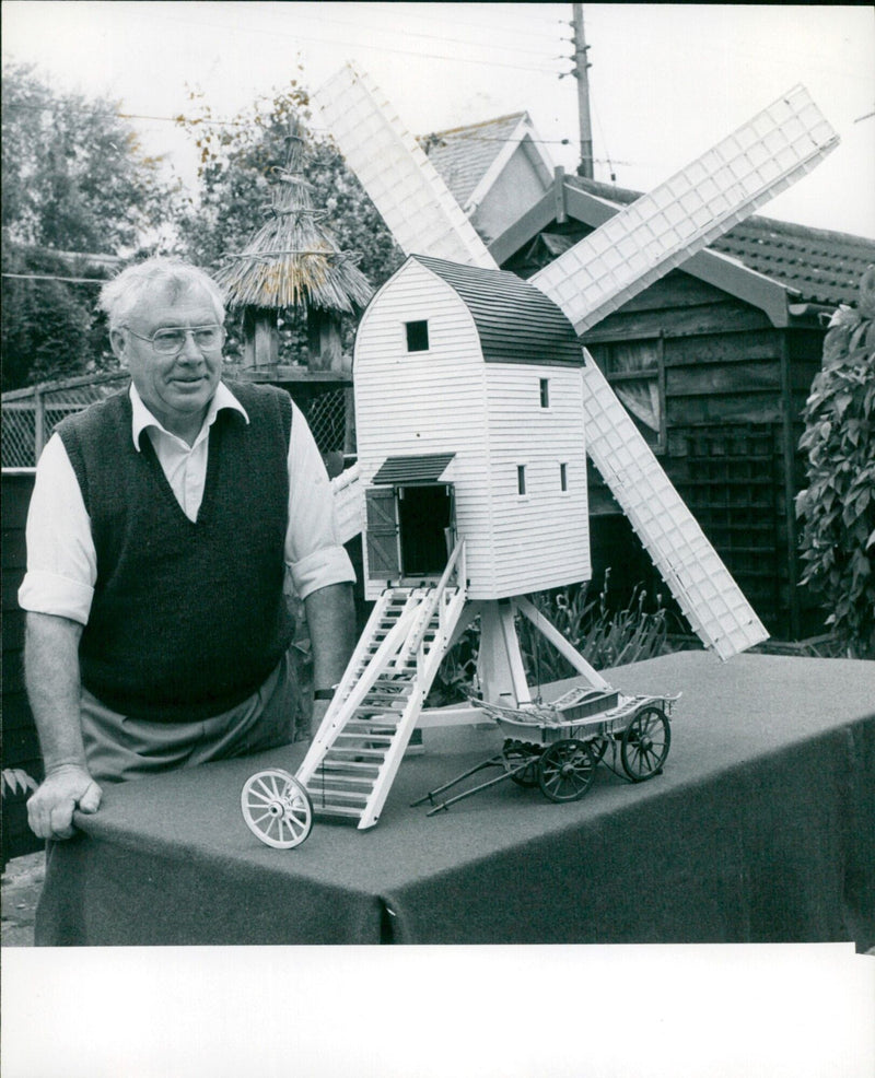 Brill Mill Model - Vintage Photograph