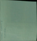 A model train set displayed in a closed AveryⓇ manilla folder. - Vintage Photograph