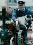 Richard Lee, Mr R. Woodcock, and others display their models at the Henry Box School's local handicapped club model show. - Vintage Photograph