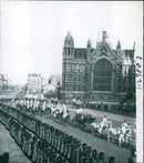 State Opening of Parliament by Queen Elizabeth II - Vintage Photograph