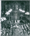 State Opening of Parliament by Queen Elizabeth II - Vintage Photograph