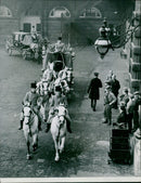 State Opening of Parliament by Queen Elizabeth II - Vintage Photograph