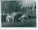 State Opening of Parliament by Queen Elizabeth II - Vintage Photograph