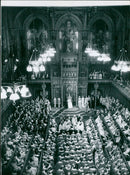 The State Opening of Parliament by Queen Elizabeth II - Vintage Photograph